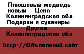 Плюшевый медведь (новый) › Цена ­ 15 000 - Калининградская обл. Подарки и сувениры » Другое   . Калининградская обл.